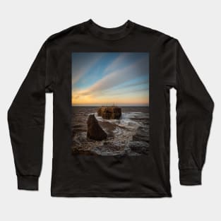 View of Pokeshaw Rock, New Brunswick Canada V1 Long Sleeve T-Shirt